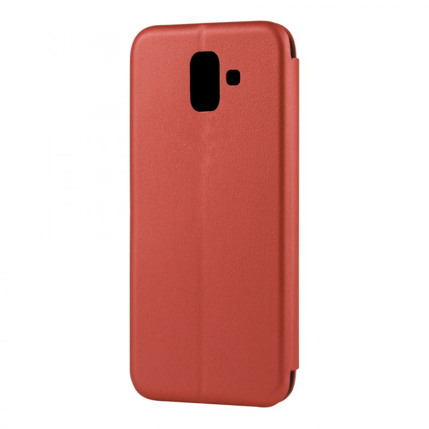 Чехол книжка Kira Slim Shell для Samsung A6-2018/A600 Red