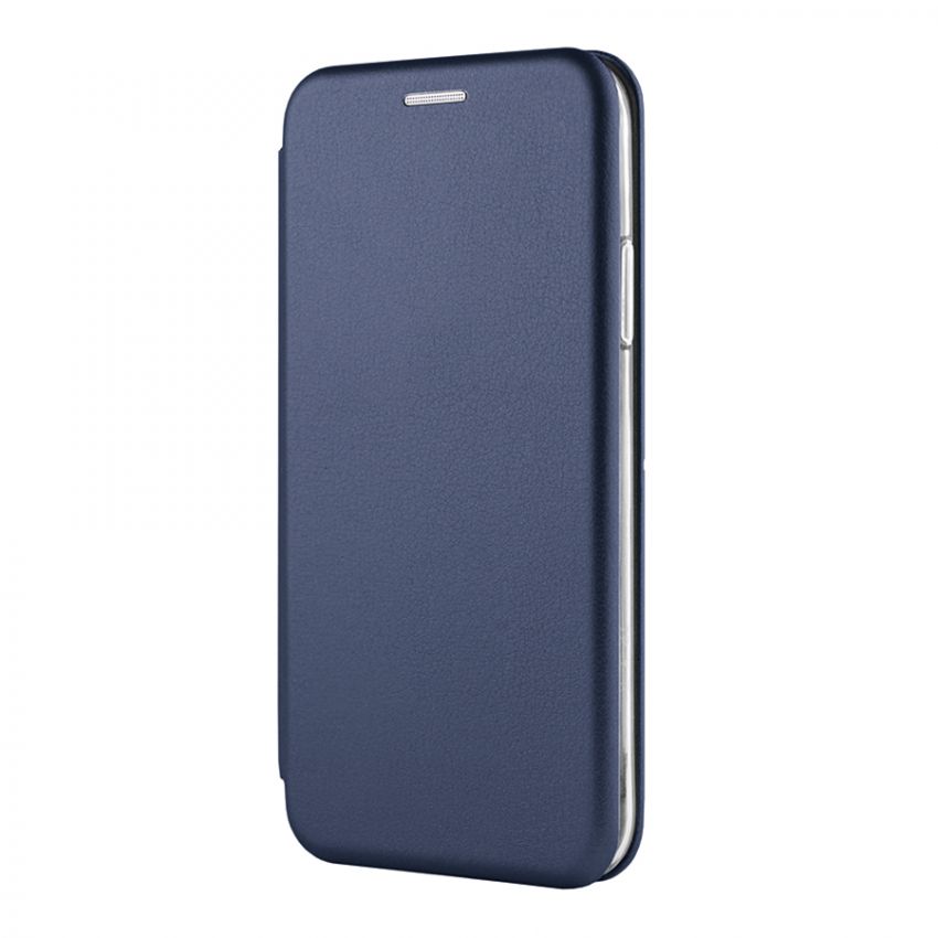 Чехол книжка Kira Slim Shell для Samsung A8 Plus 2018/A730 Dark Blue