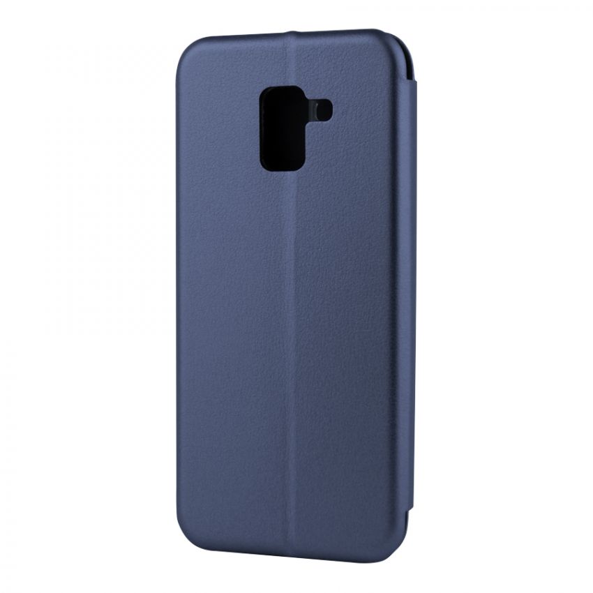 Чехол книжка Kira Slim Shell для Samsung A8 Plus 2018/A730 Dark Blue