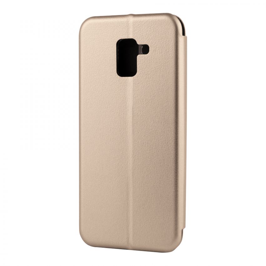 Чохол книжка Kira Slim Shell для Samsung A8 Plus 2018/A730 Gold