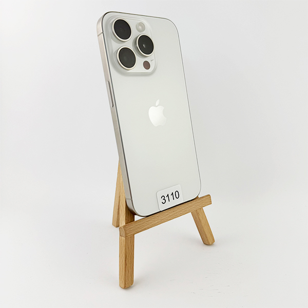 Apple iPhone 15 Pro 128GB White Titanium Б/У №3110 (Стан 10/10)