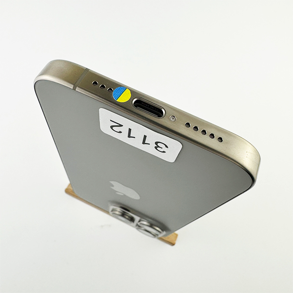 Apple iPhone 15 Pro 128GB Natural Titanium Б/У №3112 (Стан 10/10)