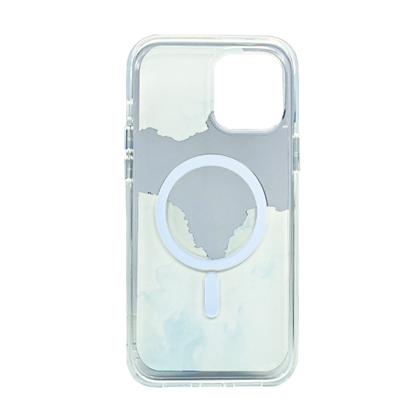 Чохол Wave Above Case для iPhone 12 Pro Max Clear with MagSafe Cloudy