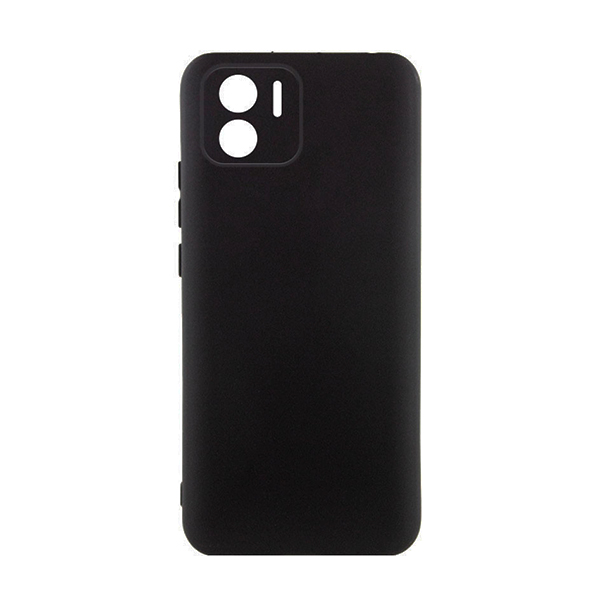 Чехол Original Soft Touch Case for Xiaomi Redmi A1/A2 Black with Camera Lens