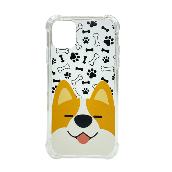 Чохол Wave Cute Case для iPhone 11 Clear Happy Corgi