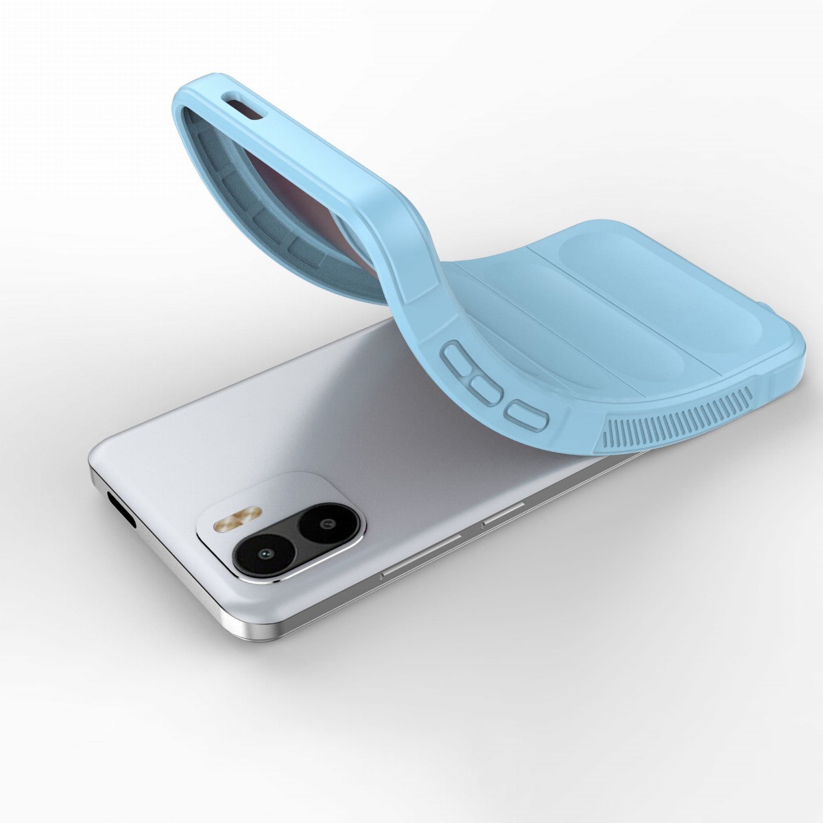 Чохол Cosmic Magic Shield for Xiaomi Redmi A1/A2 Light Blue with Camera Lens