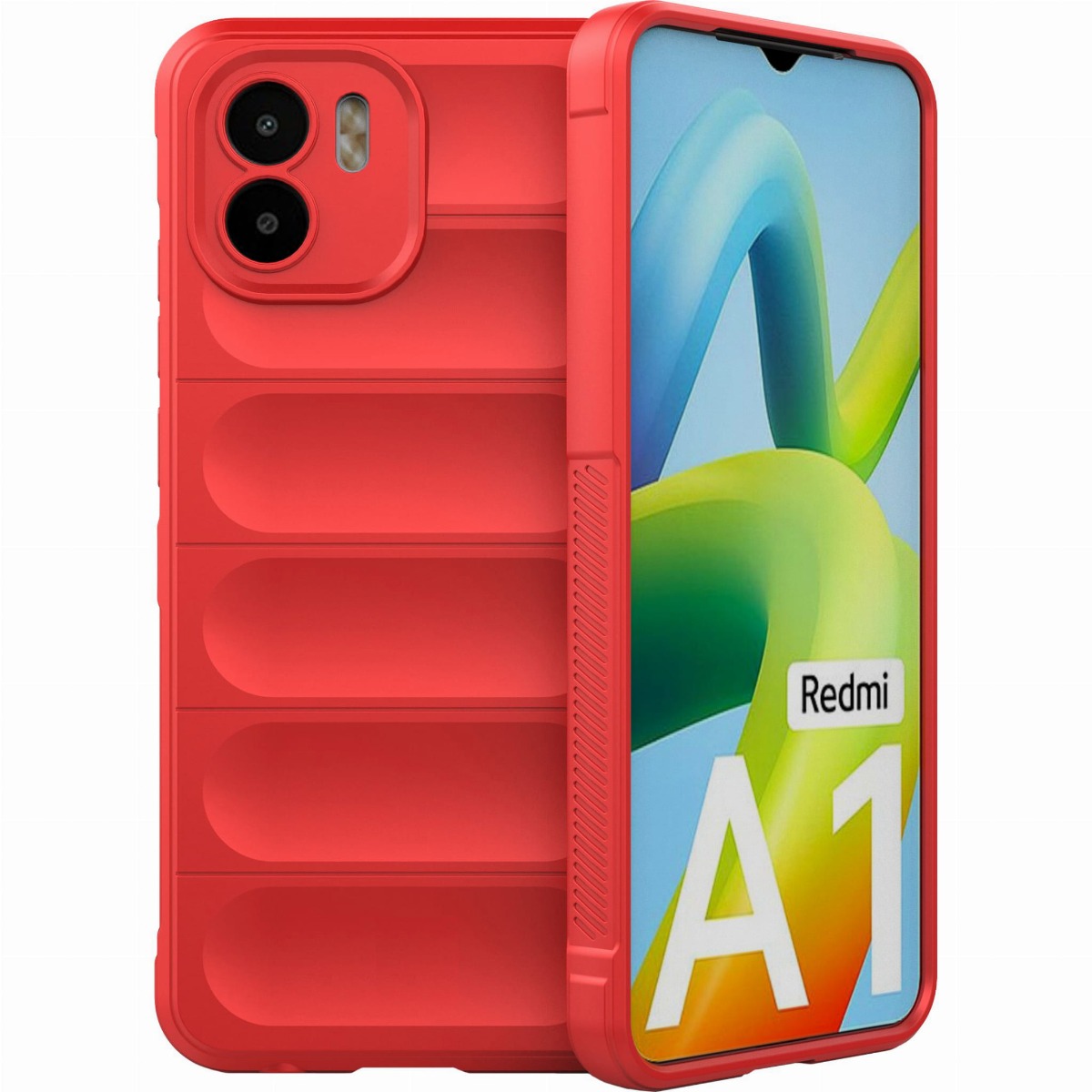 Чехол Cosmic Magic Shield for Xiaomi Redmi A1/A2 Red with Camera Lens