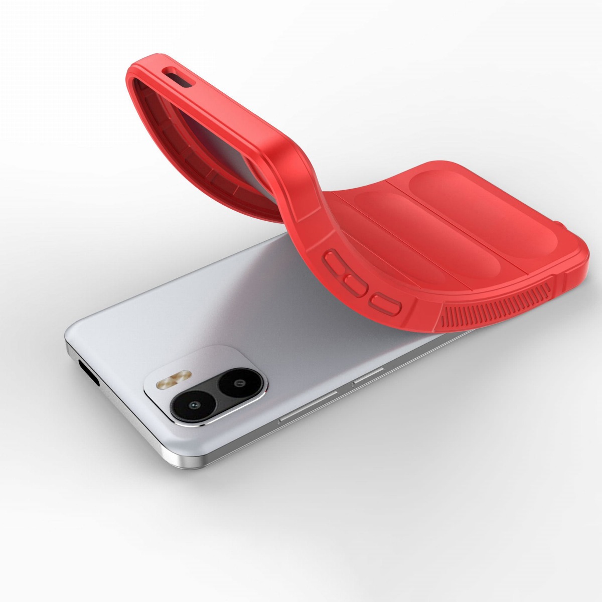 Чехол Cosmic Magic Shield for Xiaomi Redmi A1/A2 Red with Camera Lens