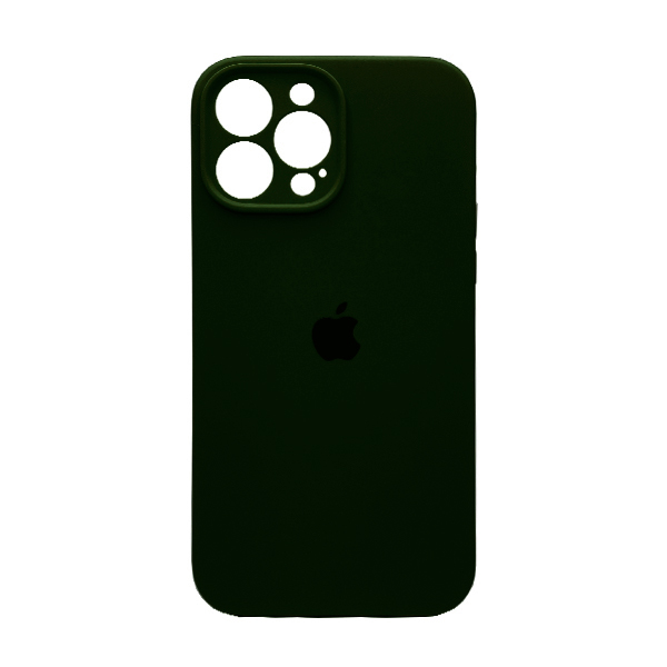 Чохол Soft Touch для Apple iPhone 13 Pro Max Cyprus Green with Camera Lens Protection