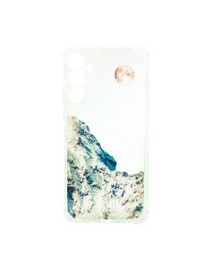 Чехол Wave Above Case для Samsung A04s-2022/A047 Clear Frozen with Camera Lens