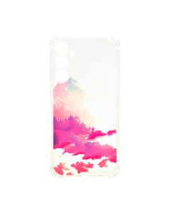 Чехол Wave Above Case для Samsung A04s-2022/A047 Clear Purple Sunrise with Camera Lens