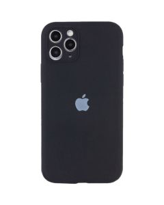 Чохол для смартфона Silicone Full Case AA Camera Protect for Apple iPhone 12 Pro Max 14,Black