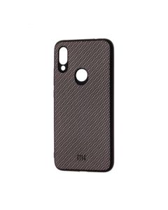 Чехол накладка Carbon для Xiaomi Redmi 7 Black