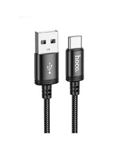 Кабель HOCO X89 Wind charging data cable Type-C Black