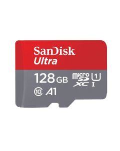 microSDXC (UHS-1) SanDisk Ultra 128Gb class 10 A1 (100Mb/s)