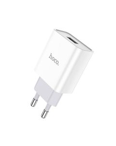 Мережевий зарядний пристрій HOCO C81A Asombroso single port charger 10.5W White