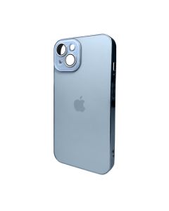 Чохол для смартфона AG Glass Sapphire Frame MagSafe Logo for Apple iPhone 14 Sierra Blue