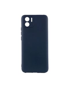 Чехол Original Soft Touch Case for Xiaomi Redmi A1/A2 Dark Blue with Camera Lens