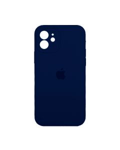 Чехол Soft Touch для Apple iPhone 11 Deep Navy with Camera Lens Protection Square
