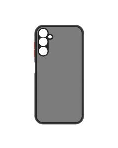 Чехол накладка Goospery Case для Samsung A14-A145 Black/Red with Camera Lens