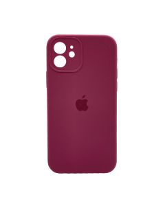 Чехол Soft Touch для Apple iPhone 11 Plum with Camera Lens Protection Square