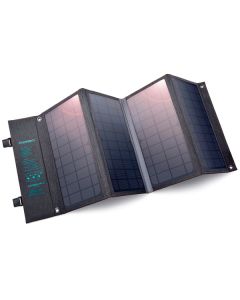 Портативная солнечная зарядная станция Choetech 36W Black