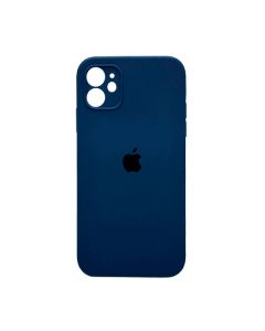 Чехол Soft Touch для Apple iPhone 11 Midnight Blue with Camera Lens Protection Square