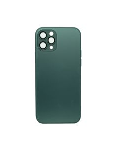 Чохол AG Glass Matte Case for iPhone 12 Pro Max with MagSafe Green