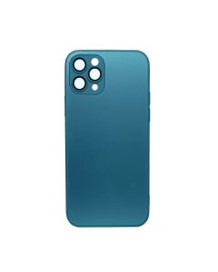 Чохол AG Glass Matte Case for iPhone 12 Pro Max with MagSafe Navy Blue