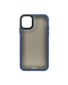 Чехол накладка Goospery Shadow Metal Buttons Case для iPhone11 Dark Blue