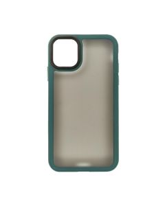 Чехол накладка Goospery Shadow Metal Buttons Case для iPhone11 Dark Green
