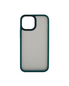 Чохол накладка Mate Plus Metal Buttons Case для iPhone 12 Pro Max Dark Green