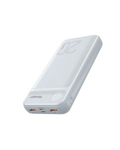 Зовнішній акумулятор Essager 20000 mAh 20W PD3.0 + QC3.0 White