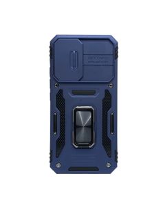 Чехол Armor Camshield Case для Xiaomi Redmi Note11/Note11S with Ring Dark Blue