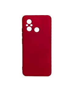 Чехол Original Soft Touch Case for Xiaomi Redmi 12c Marsala with Camera Lens