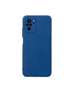 Чехол Original Soft Touch Case for Xiaomi Redmi Note10 Navy Blue with Camera Lens