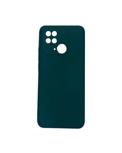 Чехол Original Soft Touch Case for Xiaomi Redmi 10с/Poco C40 Pine Green with Camera Lens