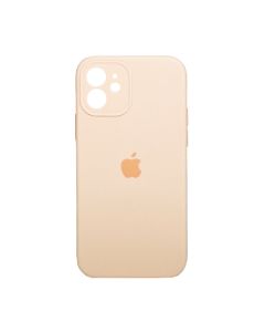 Чохол Soft Touch для Apple iPhone 12 Chalk Pink with Camera Lens Protection Square