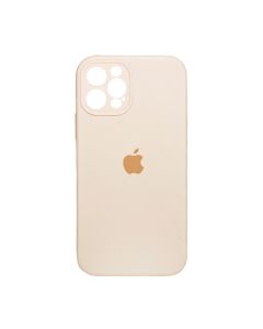 Чехол Soft Touch для Apple iPhone 12 Pro Chalk Pink with Camera Lens Protection Square