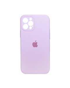 Чехол Soft Touch для Apple iPhone 12 Pro Lilac with Camera Lens Protection Square