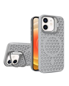 Чохол Silicon Colors Case iPhone 12/12 Pro with MagSafe Grey