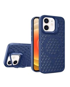 Чохол Silicon Colors Case iPhone 12/12 Pro with MagSafe Dark Blue