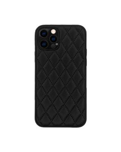 Чехол Leather Lux для iPhone 12  Pro  Max Black