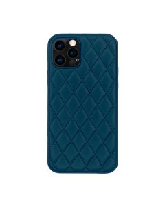 Чохол Leather Lux для iPhone 12  Pro  Max Blue