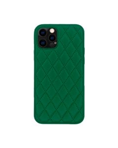 Чохол Leather Lux для iPhone 12  Pro  Max Green