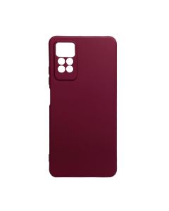 Чохол Original Soft Touch Case for Xiaomi Redmi Note11 Pro/ 5G/Note 12 Pro 4G Maroon with Camera Lens