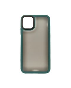 Чехол накладка Goospery Shadow Metal Buttons Case для iPhone12 Mini Dark Green