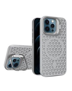 Чохол Silicon Colors Case iPhone 12 Pro Max with MagSafe Grey