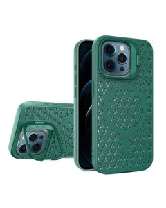 Чохол Silicon Colors Case iPhone 12 Pro Max with MagSafe Dark Green