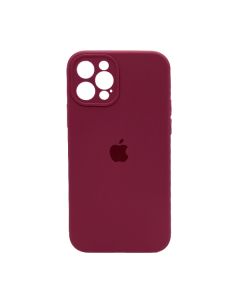 Чехол Soft Touch для Apple iPhone 12 Pro Max Plum with Camera Lens Protection